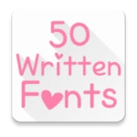 Logo of Written Fonts 50 android Application 