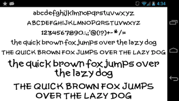 Written Fonts 50 android App screenshot 0